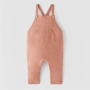 ZARA KNIT OVERALLS